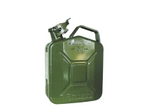 Jerrykanne 5 liter i metall 0,6 mm - grønn