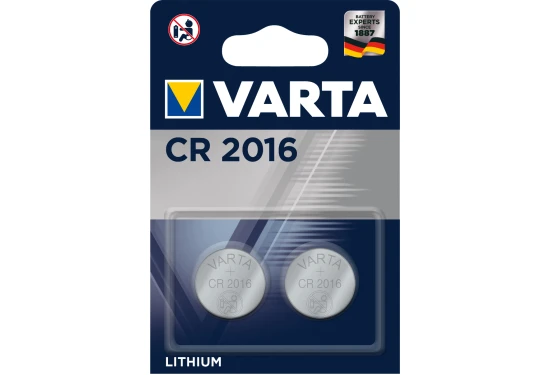 Varta Litiumcelle - CR2016 - 2pk