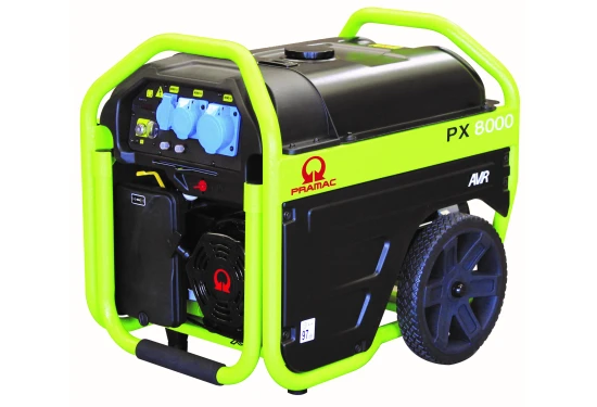 PX8000S 230v generator med elektrisk start fra Pramac