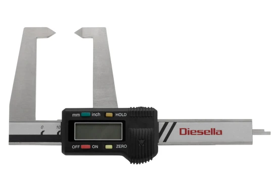 Digital bremseskive skydelære 0-60x0,01 mm