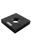 Granitt vinkelrett 90° kvadratisk form 315x315x50 mm DIN 875 - DIN 876/0