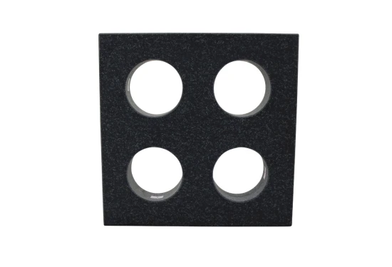 Granitt vinkelrett 90° kvadratform 400x400x60 mm DIN 875/1 - DIN 876/0