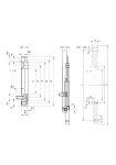 BISON-adapter Ø400 mm-DIN 55026-for senterpatron med flensposisjon DIN 6350-Kgl. 8 (8210-400-8A2-X)
