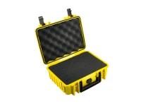 UTENDØRS koffert i gul med skumpolstring 250x175x95 mm Volum: 4,1 L Modell: 1000/Y/SI