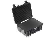 UTENDØRS koffert i sort med skumpolstring 385x265x165 mm Volum: 16,6 L Modell: 4000/B/SI