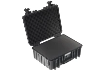 UTENDØRS koffert i sort med skumpolstring 430x300x170 mm Volum: 22,1 L Modell: 5000/B/SI