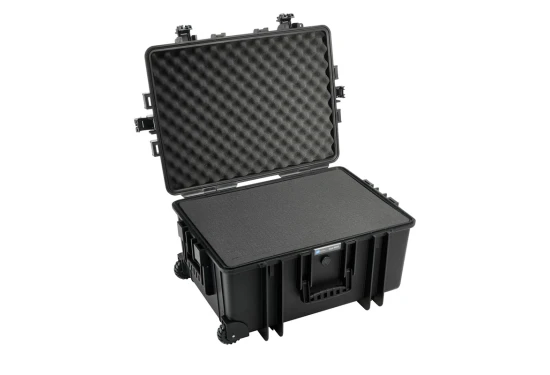 UTENDØRS koffert i sort med skumpute 585x410x295 mm Volum: 70,9 L Modell: 6800/B/SI