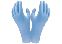 Showa eng.handsker blå nitril pf pk/100, 7500-8