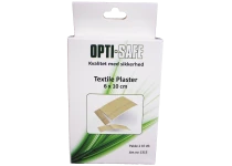 Opti-Safe plaster elastisk tekstil 6×10cm, 10stk