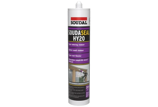 Soudaseal HY20 polymerfugemasse 290 ml betonggrå.