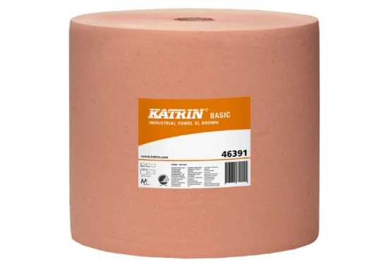 Aftørkingspapir Katrin Basic XL brun 463916