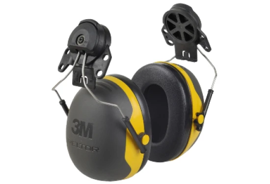 Peltor X2P3E høreværn t/hjelm, gul