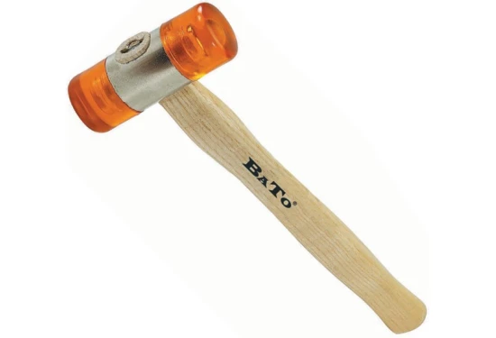 BATO Plastbanehammer 35 mm. Træskaft