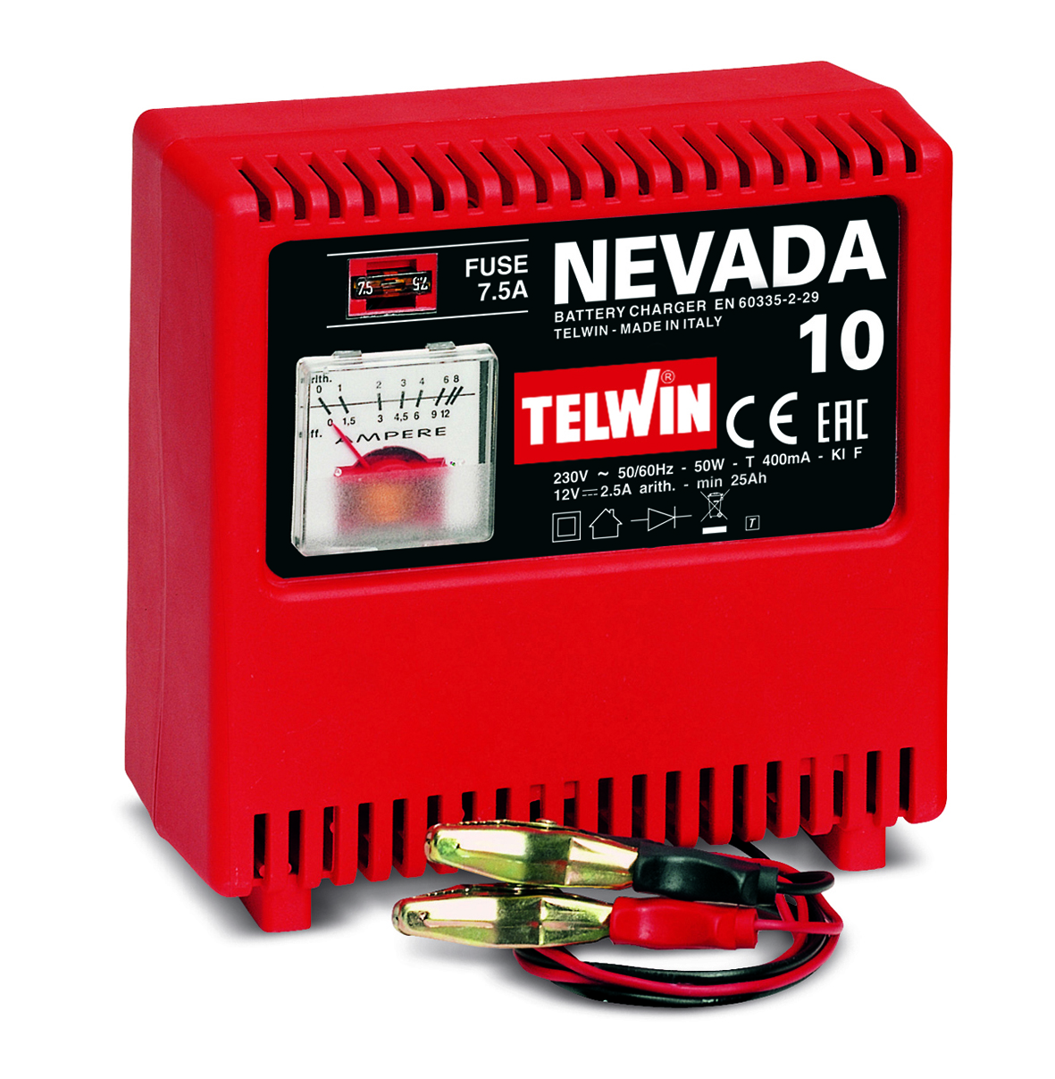 Telwin batterilader Nevada 10 - 12 volt 8107