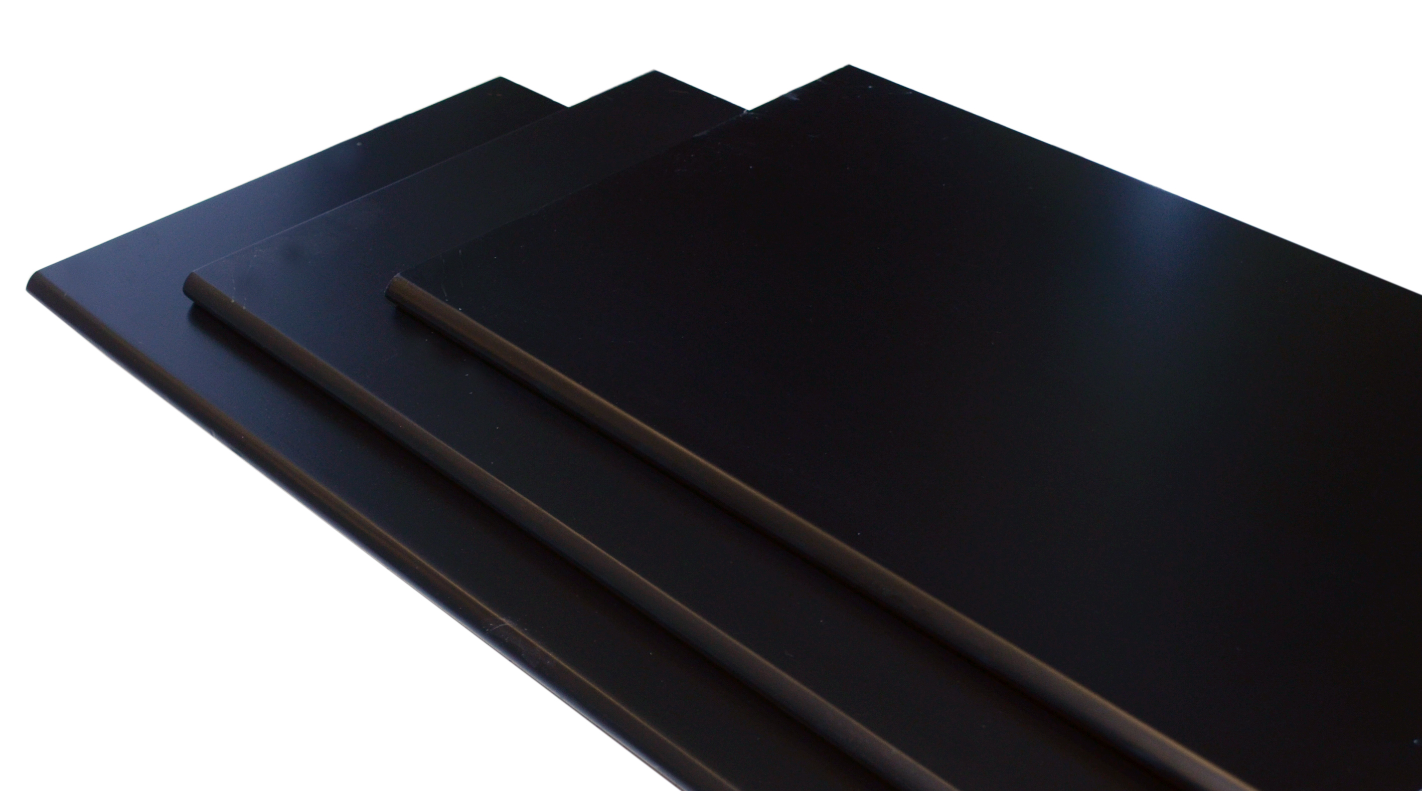 Hylle M-design 100x30x1,5 cm. - svart 35739
