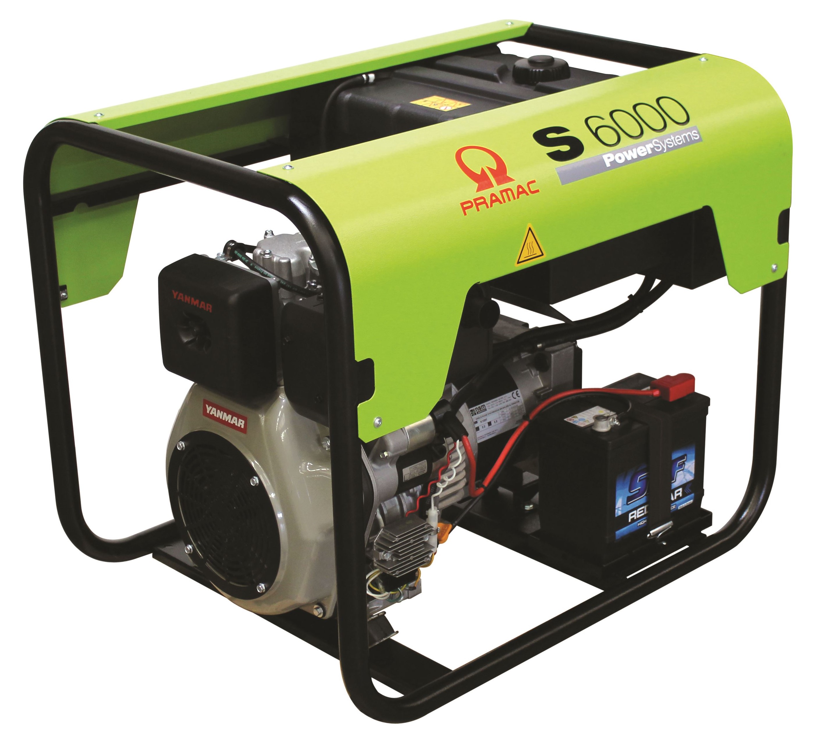 TYEDI S6000 dieseldrevet generator 6,9 kVA - 400V/230V 41120