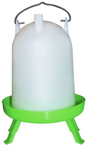 Sylinder vannkanne grønn med ben 8 liter 253653