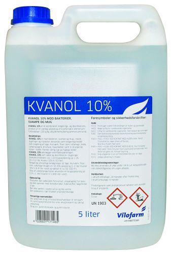 Bilde av Belegningsrens Kvanol-10% 5 Liter