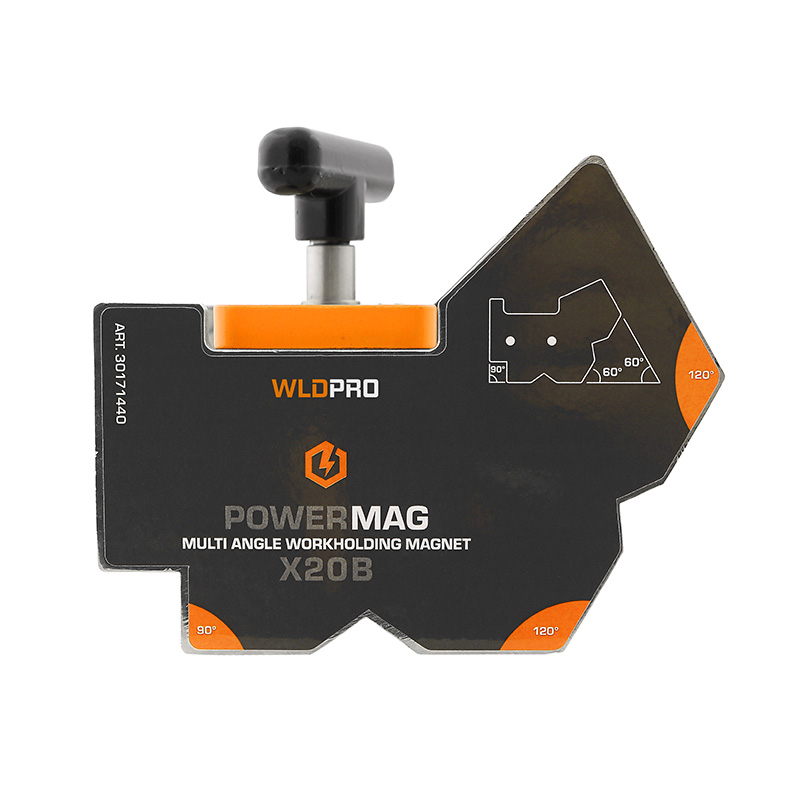 WLDPRO POWERMAG X20B Multivinkel Svejsemagnet med av/på-funksjon (490N/50kg) 435336