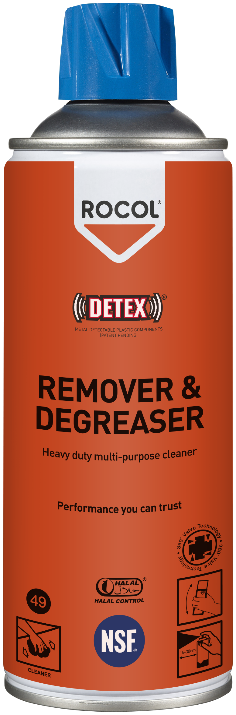 Rocol Remover & Degreaser spray 358141