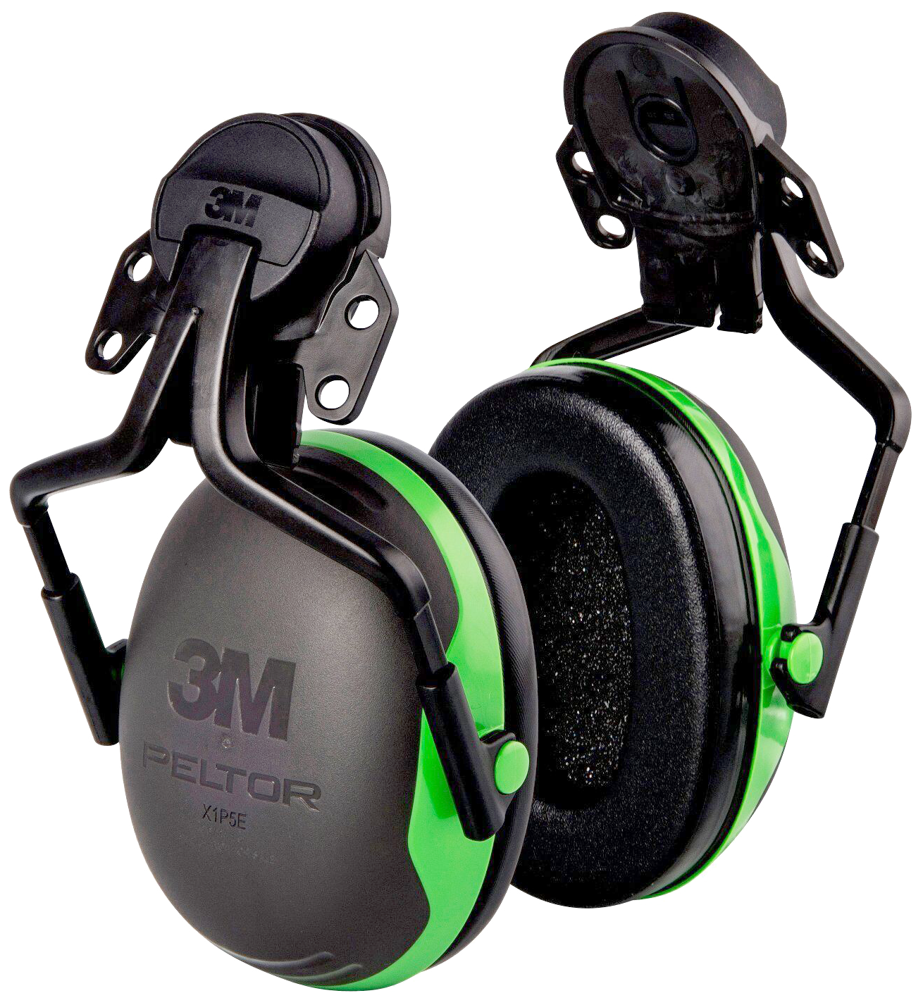 Peltor X1P5E høreværn t/hjelm, isoleret, grøn 390836