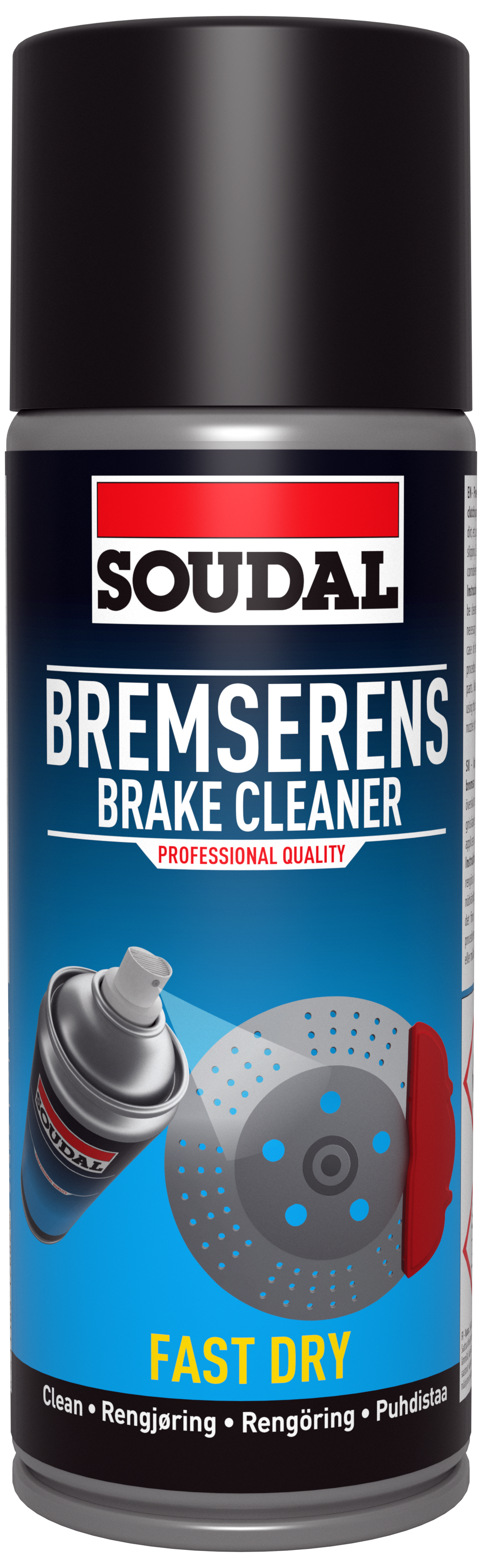 Soudal Bremserens spray 400ml 394837