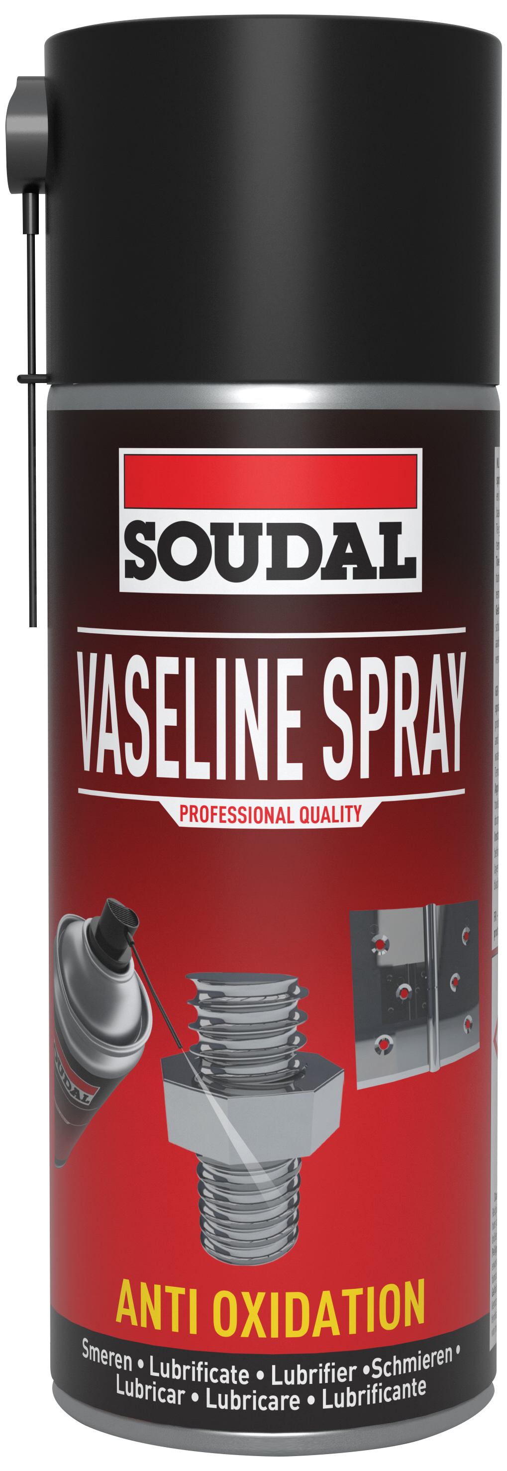 Soudal Vaseline Spray klar smøremiddel 400ml 395168