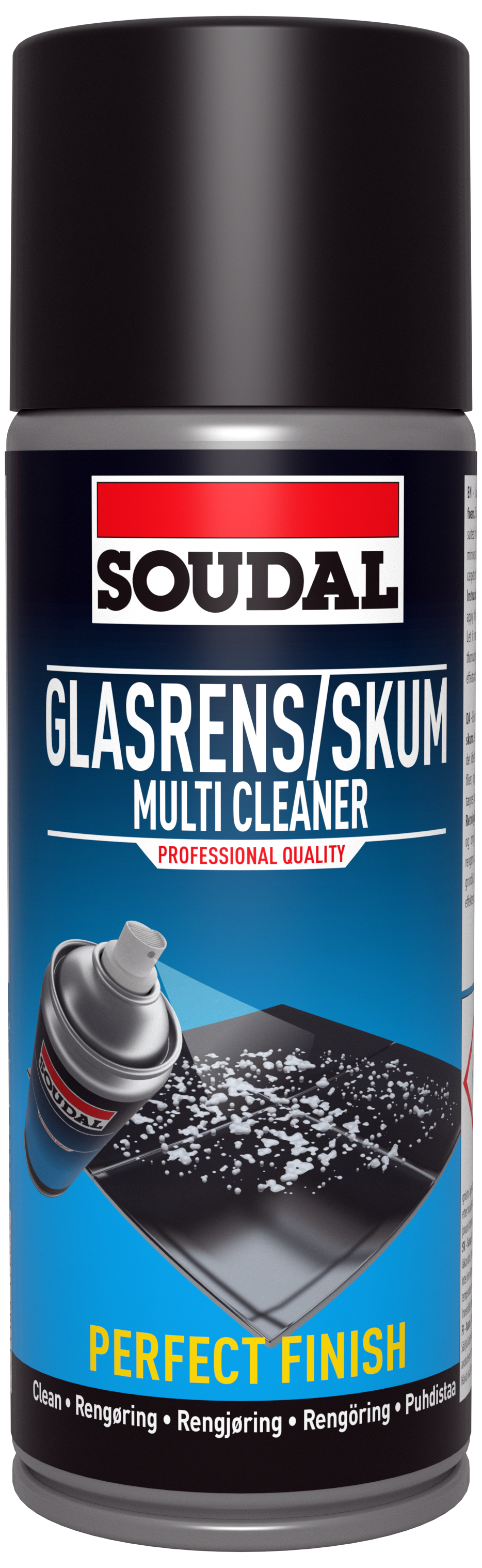Soudal Glasrens/Skum multi cleaner spray 400ml 395174