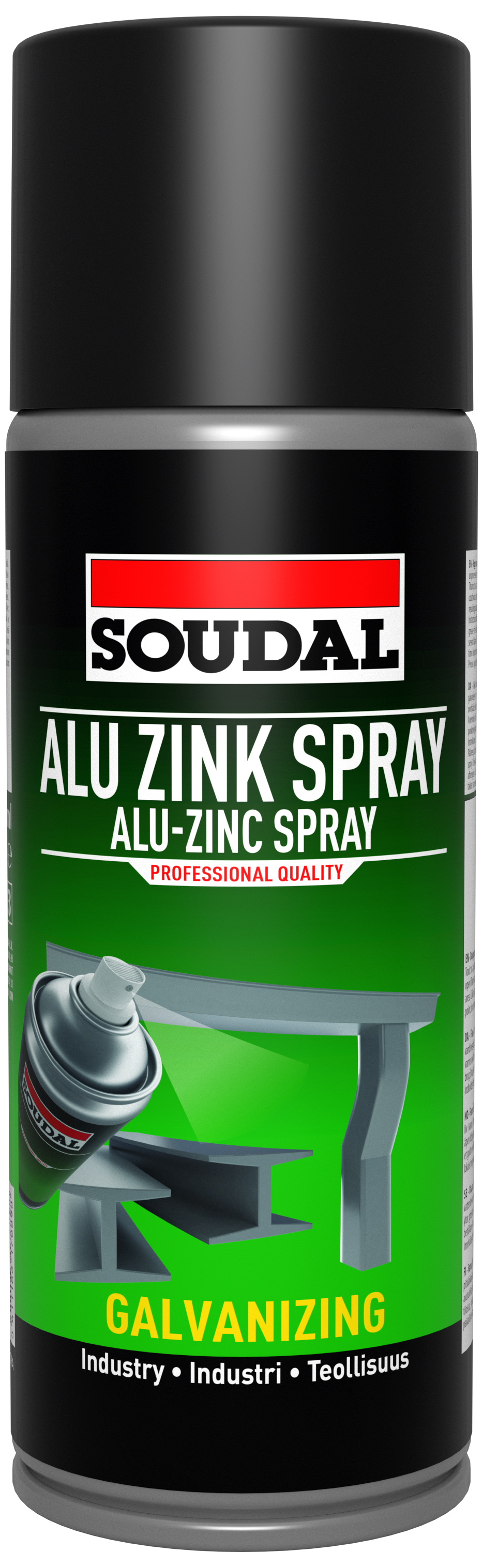 Soudal Alu-Zink Spray koldgalvanisering 400ml 395176