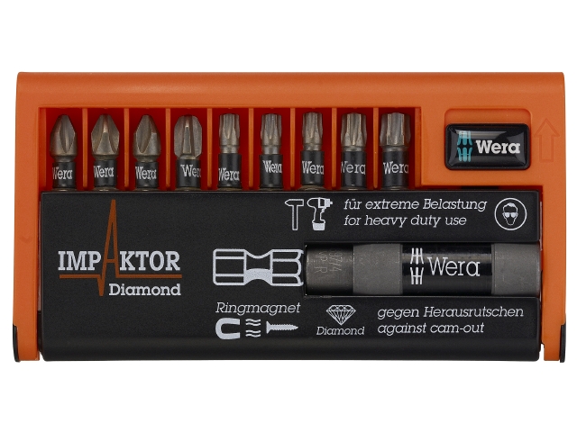Bitsett Wera Bit-Checks Impaktor 28642