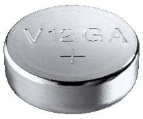Batteri knappcelle alk V12GA LR43 162759