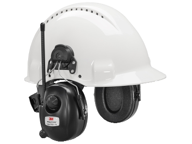 Peltor høreværn HRXD7P3E-01 m/DAB+ FM-radio, hjelm 150645