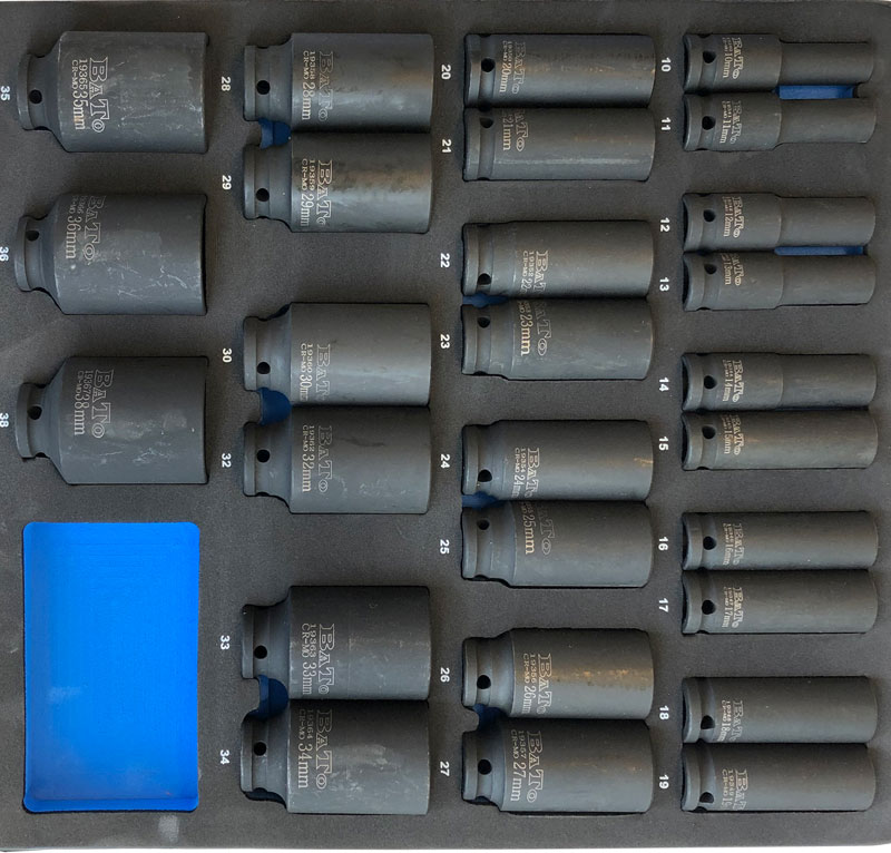 BATO Kraftpipesett 1/2 10-38mm. EVA 2/3 276040