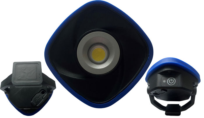 Bilde av Bato Arbeidslampe 6w Med Fleksibel Magnet. 300/600 Lumen. Oppladbar.