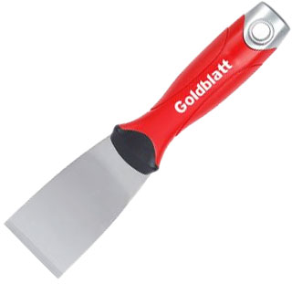 Goldblatt Stiv Spartel/Skraper Soft Grip med Hammerende 51 mm. HEAVY DUTY. fjærstålslamell 276899